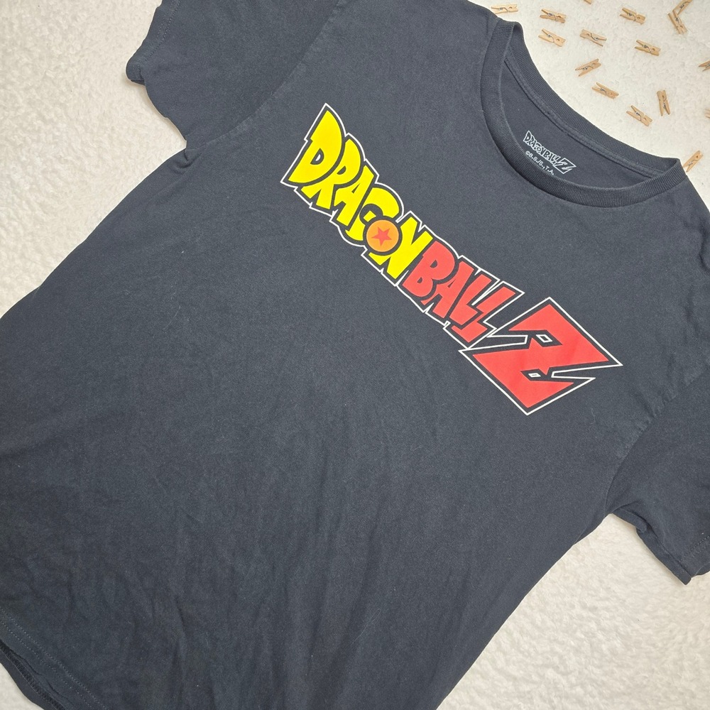 Dragon Ball Z T-Shirt Mens Size S‎ Black Goku Anime Graphic Tee